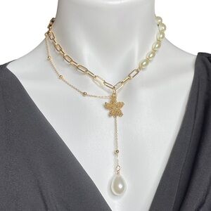 Starfish fashion necklace New